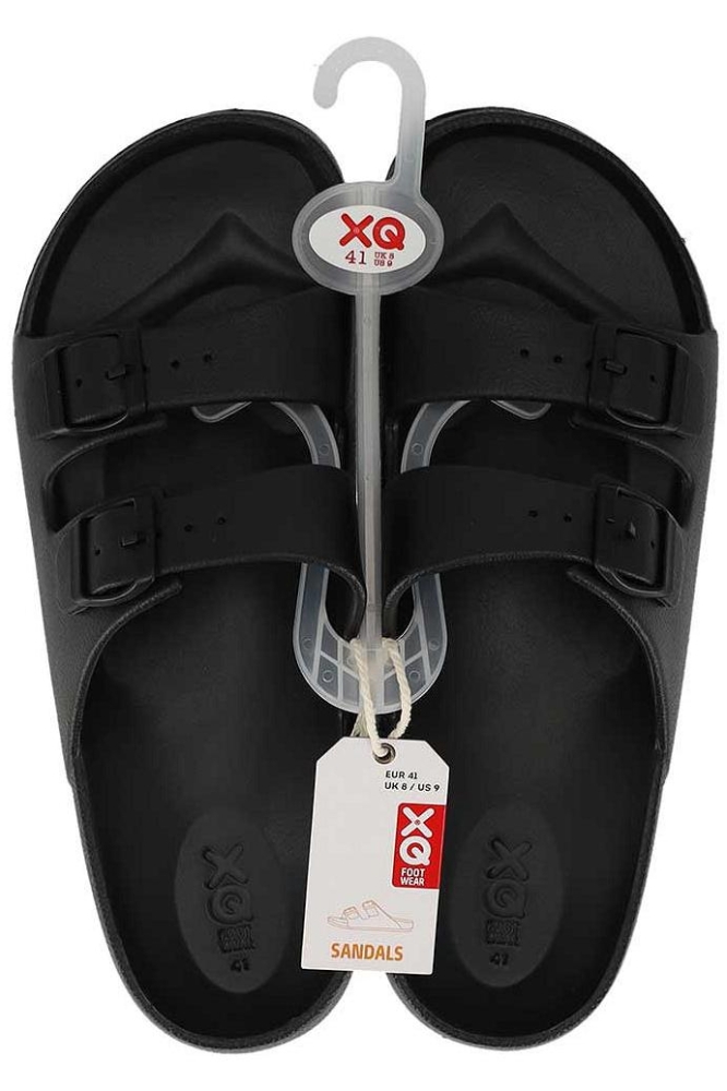 XQ SANDALS PLAIN 000125995001 BLACK